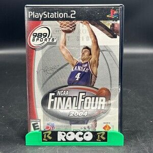 NCAA Final Four 2004 PS2 (Sony PlayStation 2, 2004) Complete W/ Manual